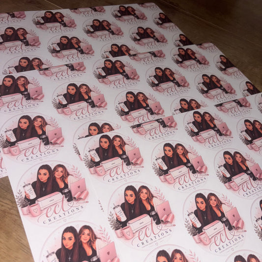 A3 Glossy Personalised Backdrops set of three