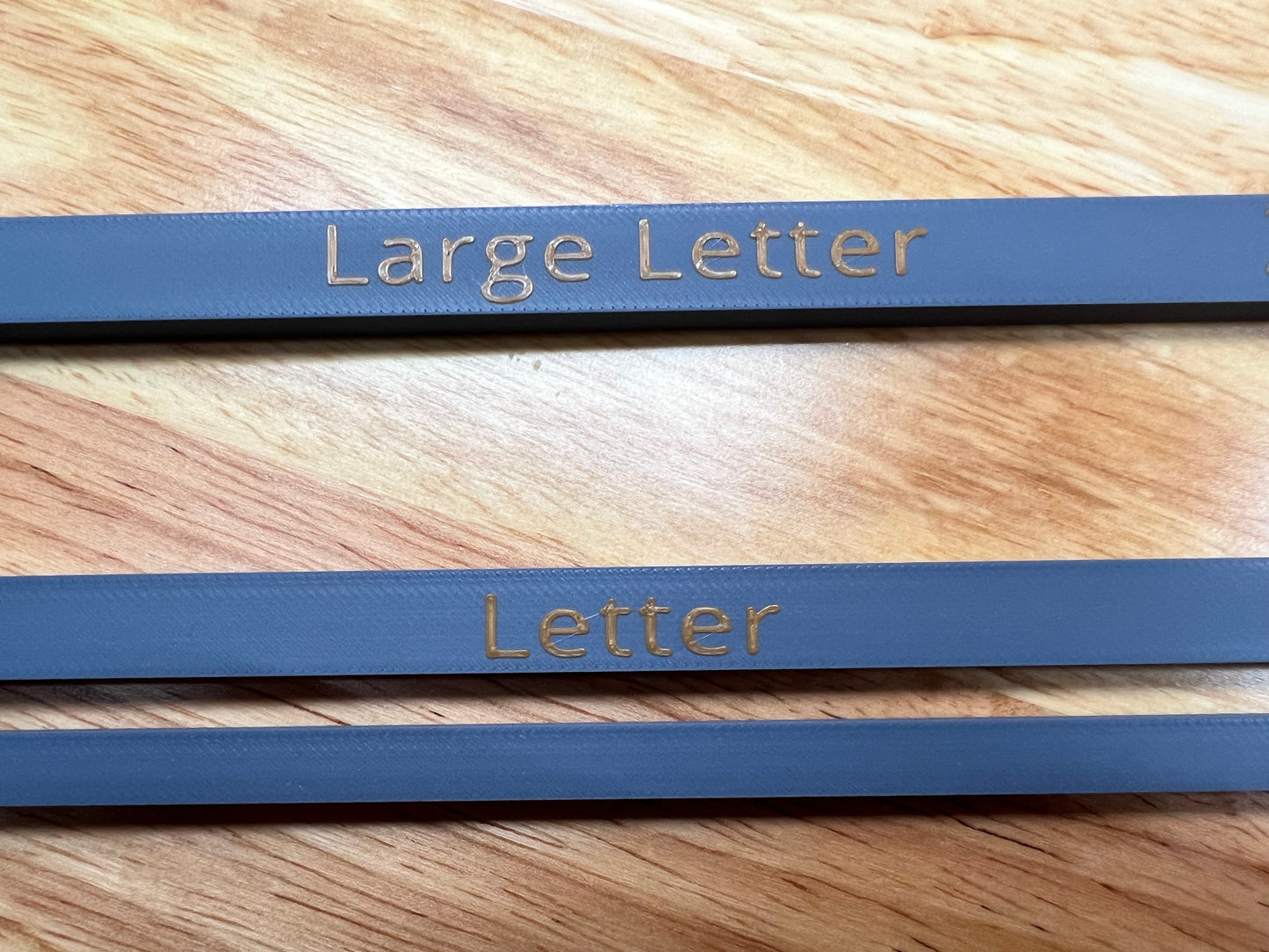 3D Printed Letter Sizer | Royal Mail Large Letter & Letter Size Guide | Parcel Measuring Tool