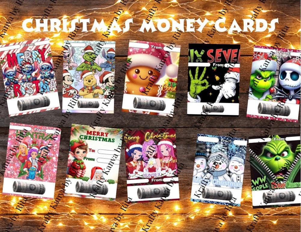 Money cards -Canva editable