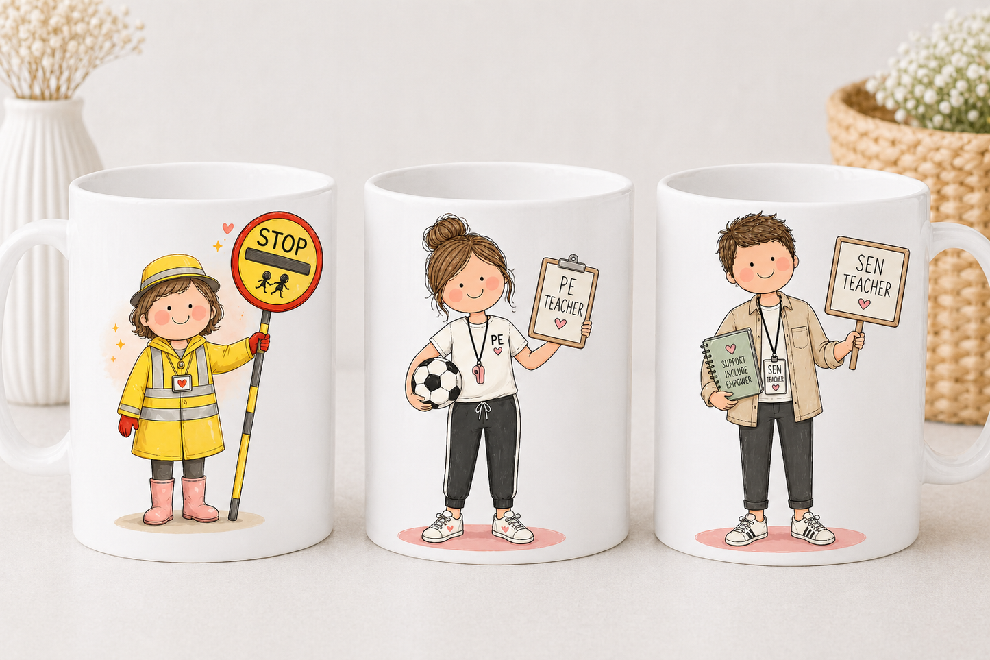 Editable Teacher Thank You Gift | Personalised School Staff Print | Canva Template | End of Term Card | TA SEN Childminder Reception Gift 18 illustrations