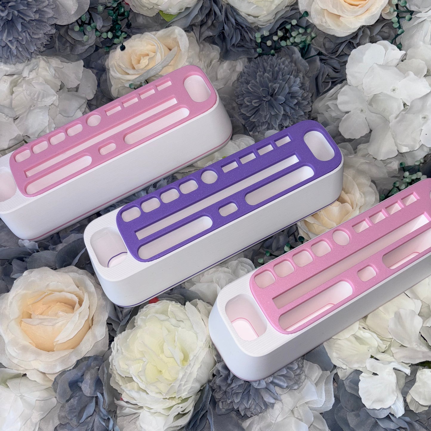 3D Printed Cricut Tool Holder | Craft Desk Organiser | Multi Colour Vinyl Tool Storage | Pastel Craft Accessories | Cricut Gift Idea