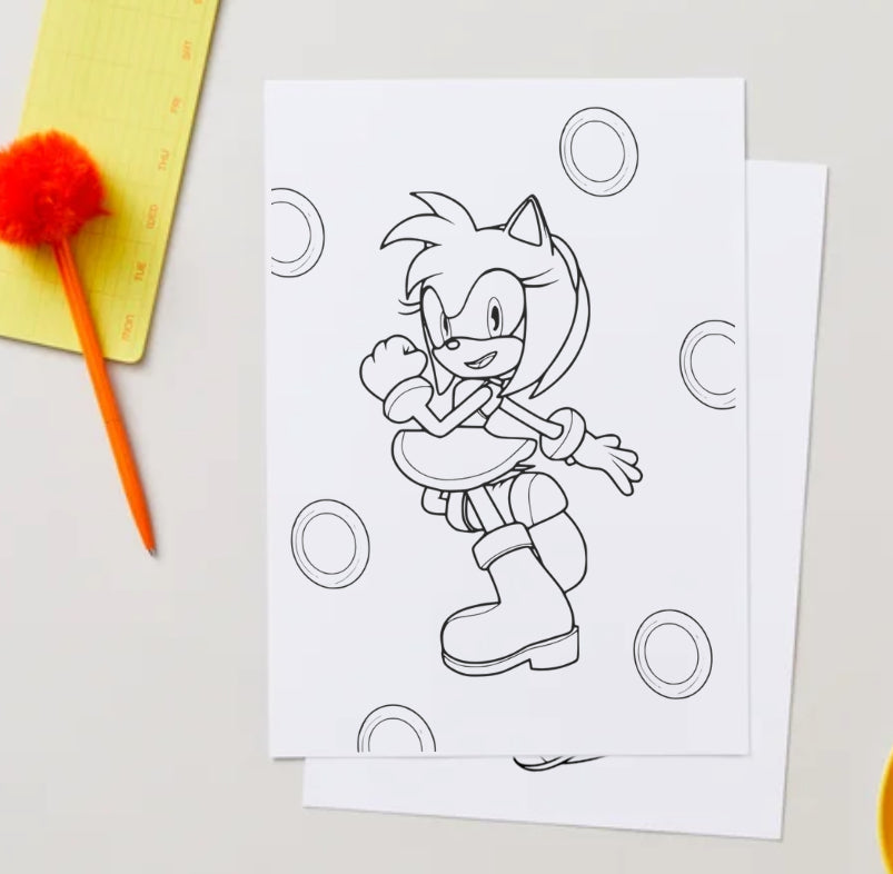 Sonic colouring book pdf