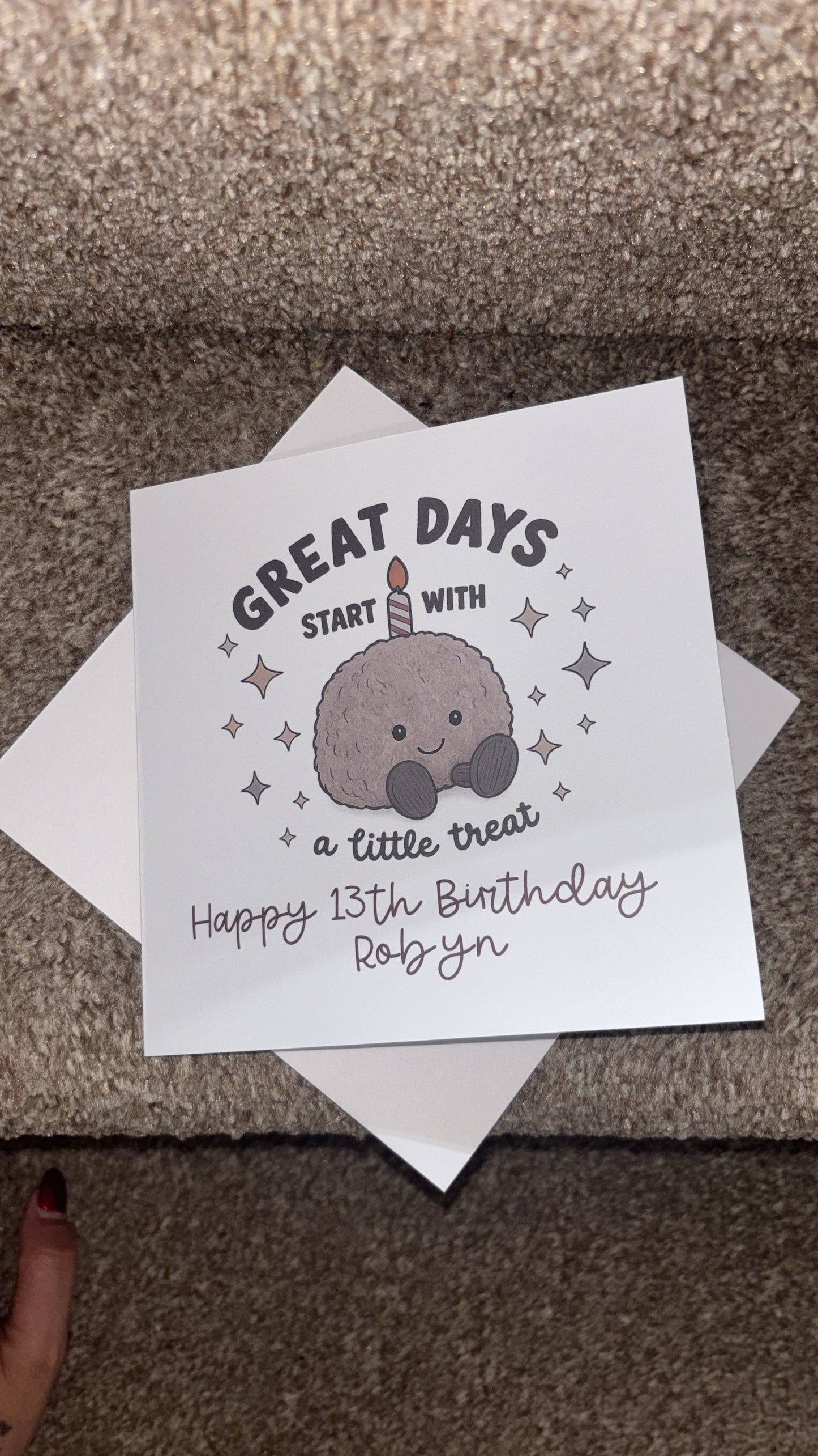 Jellycat Inspired Birthday Card PNG Bundle | Set of 6 Cute Personalised Birthday Card Designs | Printable Greeting Card PNG Files | Instant Download