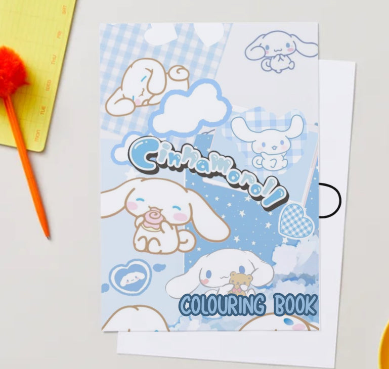 Cinnamoroll colouring book digital