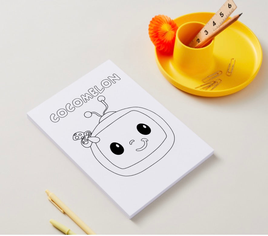 Kids Musical Nursery Rhyme Colouring Book | 21 Page Printable PDF | Toddler Activity Sheets | Instant Download Colouring Pages |