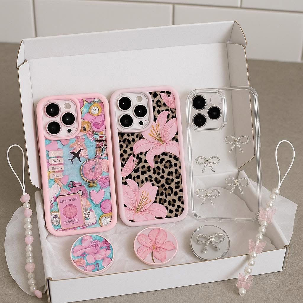 Mystery Phone Box 📦✨ | Phone Accessories & Surprise Gifts Bundle | Personalised Mystery Box | Custom Phone Treat Box