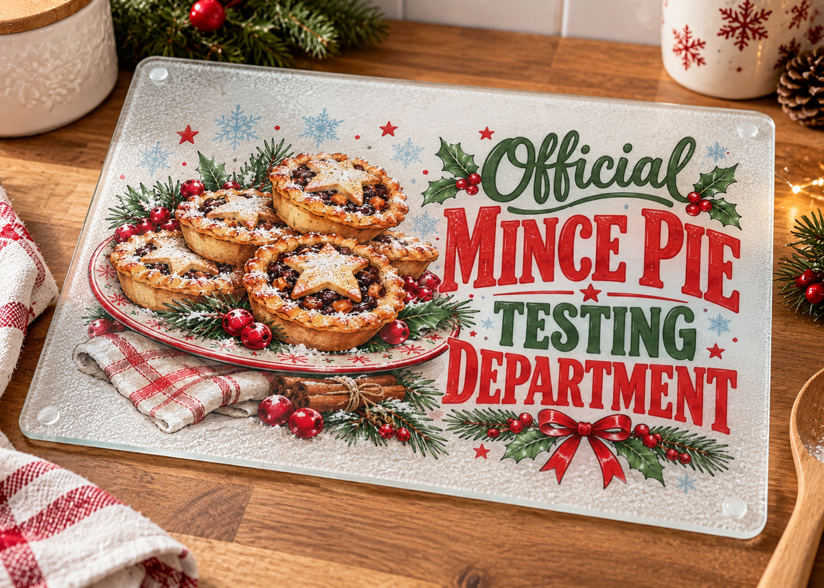Christmas Kitchen Chopping Board PNG Bundle | 10 Festive Sublimation Designs | Funny Christmas Kitchen Digital Download