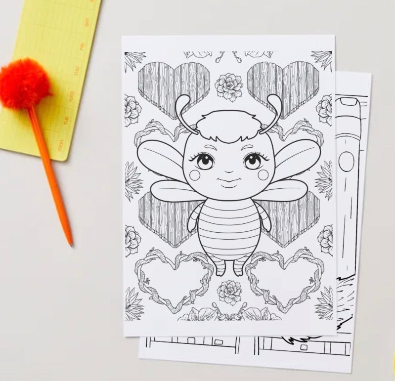 Animal colouring book generic pdf