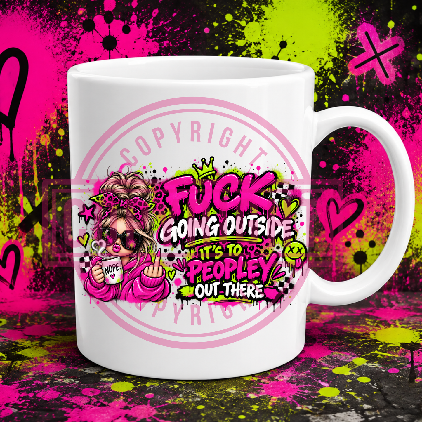 10 Sweary Mug Designs | Digital Download | Canva Link |PNG