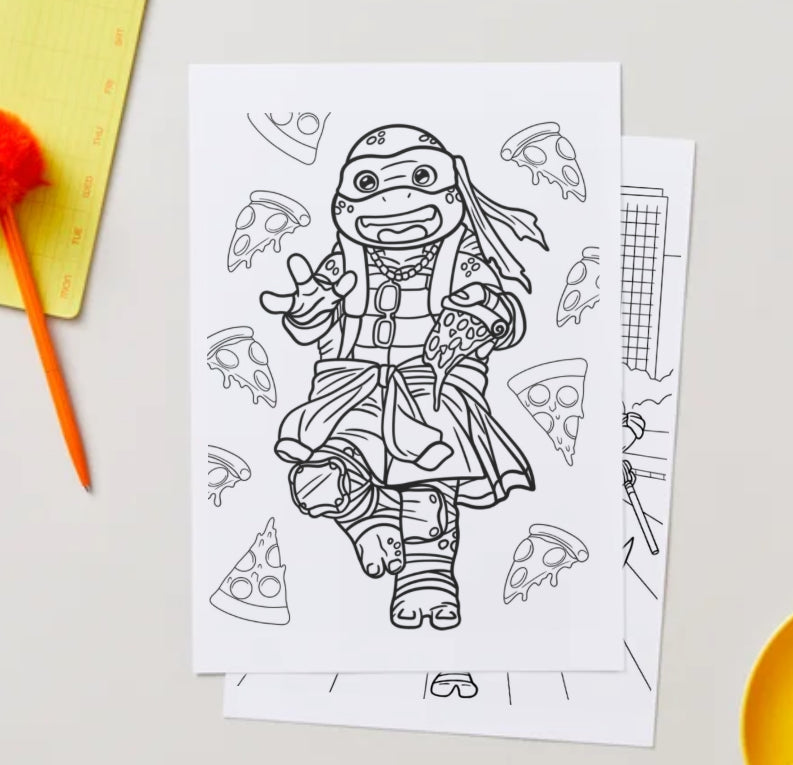 TNNT colouring book pdf