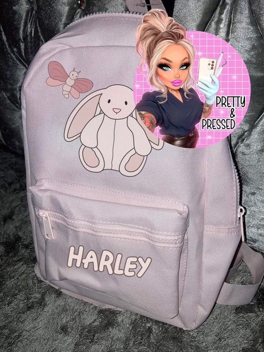 Personalised Kids Backpack | Custom Name School Bags | Cute Toddler & Nursery Bags UK