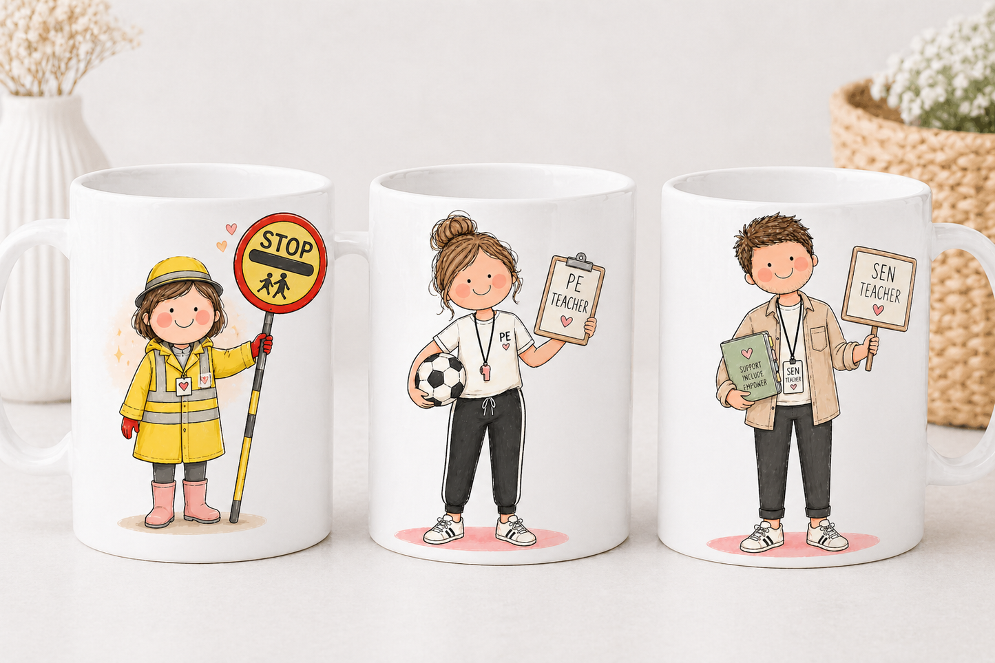Editable Teacher Thank You Gift | Personalised School Staff Print | Canva Template | End of Term Card | TA SEN Childminder Reception Gift 18 illustrations
