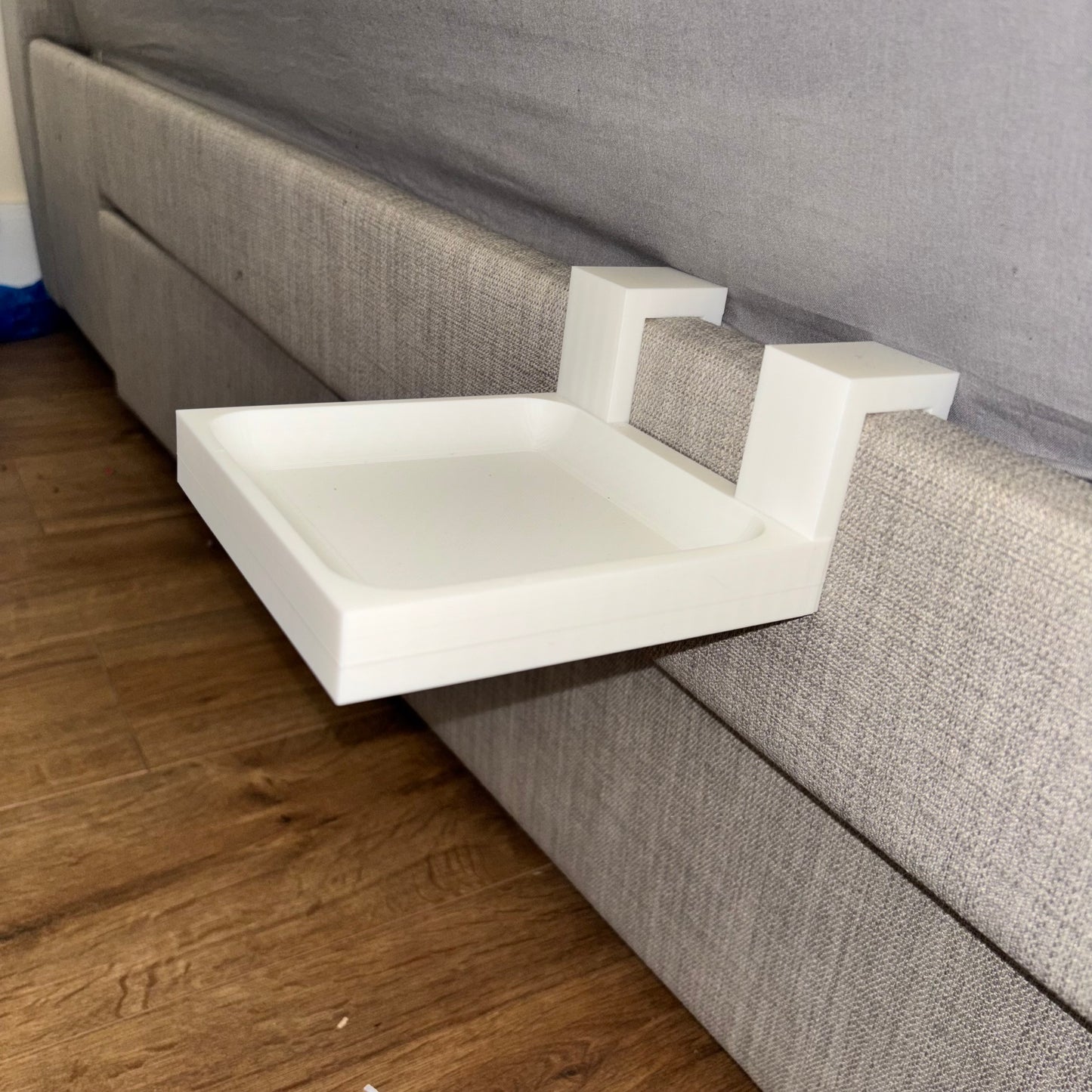 Tonie Box Bedside Holder Stand | Clip-On Bed Tonie Shelf | 3D Printed Tonie Box Stand | Kids Bedroom Audio Box Holder