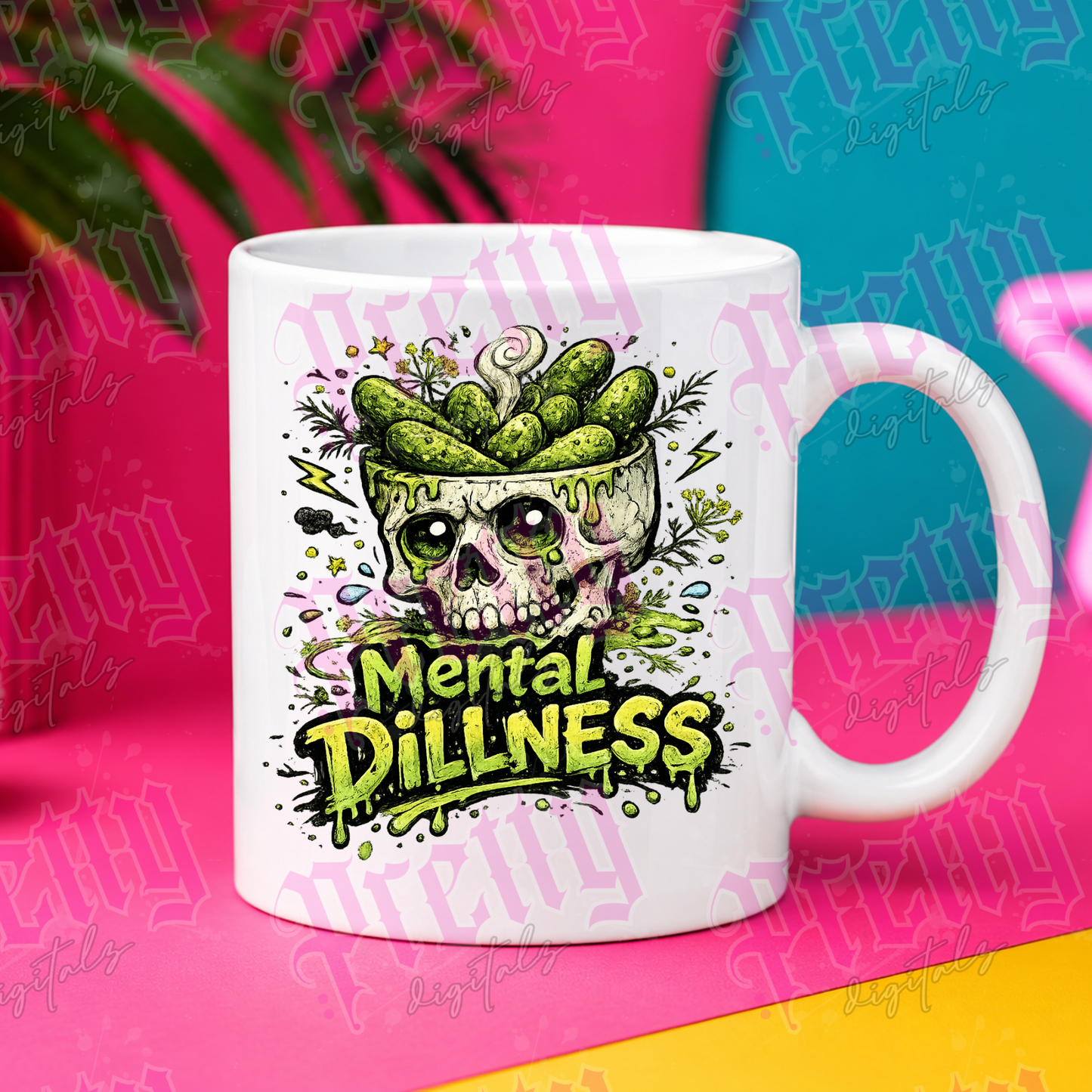 Funny Anxiety Mug 11oz | Humorous Mental Health Coffee Mug | Neurospicy Gift | ADHD Mug | Sarcastic Tea Cup | Gift for Friends & Coworkers