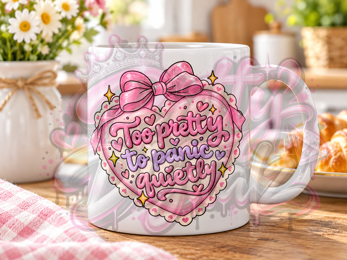 10 Girly Mental Health PNG Bundle | Funny Overthinking & Chaotic Girl Sublimation Designs | 300 DPI Digital Download