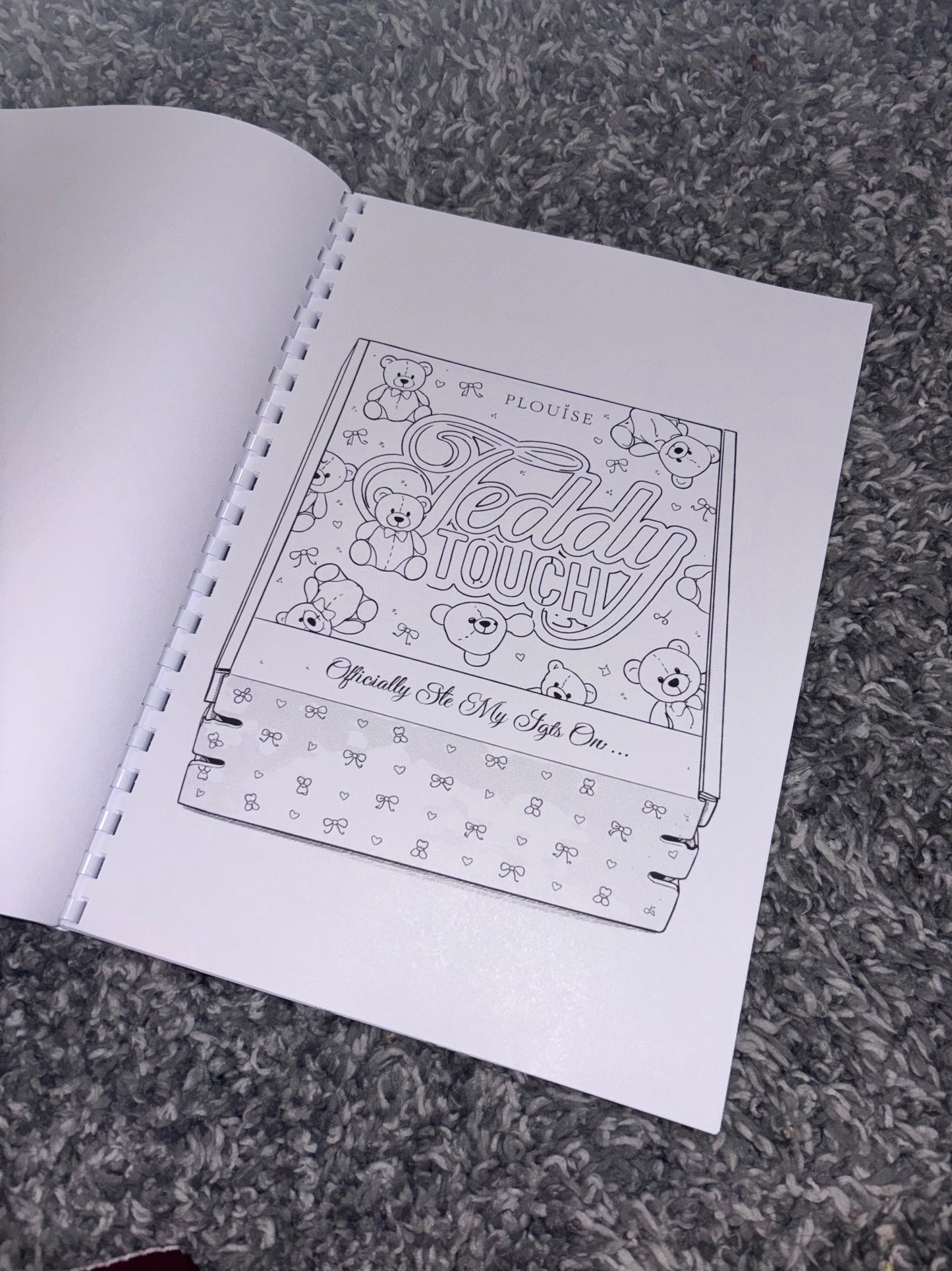 P Louise Inspired “Unteddy” Colouring Book PDF | Cute Teddy Bear Colouring Pages | Printable A4 Digital Download | Doodle Colouring Book for Kids & Adults