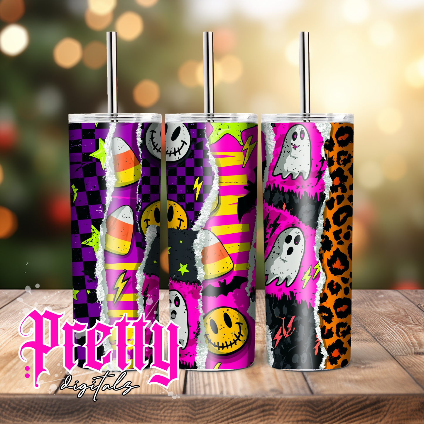 12 Retro Halloween Seamless Patterns PNG Bundle | Digital Download | Tumbler Wraps | Chopping Board Designs | Sublimation Backgrounds | Halloween Scrapbook Papers
