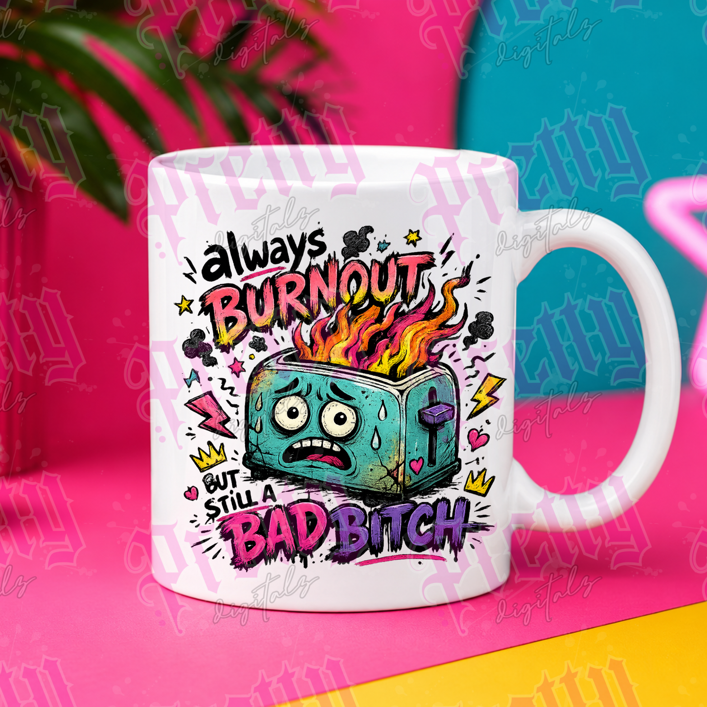 Funny Anxiety Mug 11oz | Humorous Mental Health Coffee Mug | Neurospicy Gift | ADHD Mug | Sarcastic Tea Cup | Gift for Friends & Coworkers