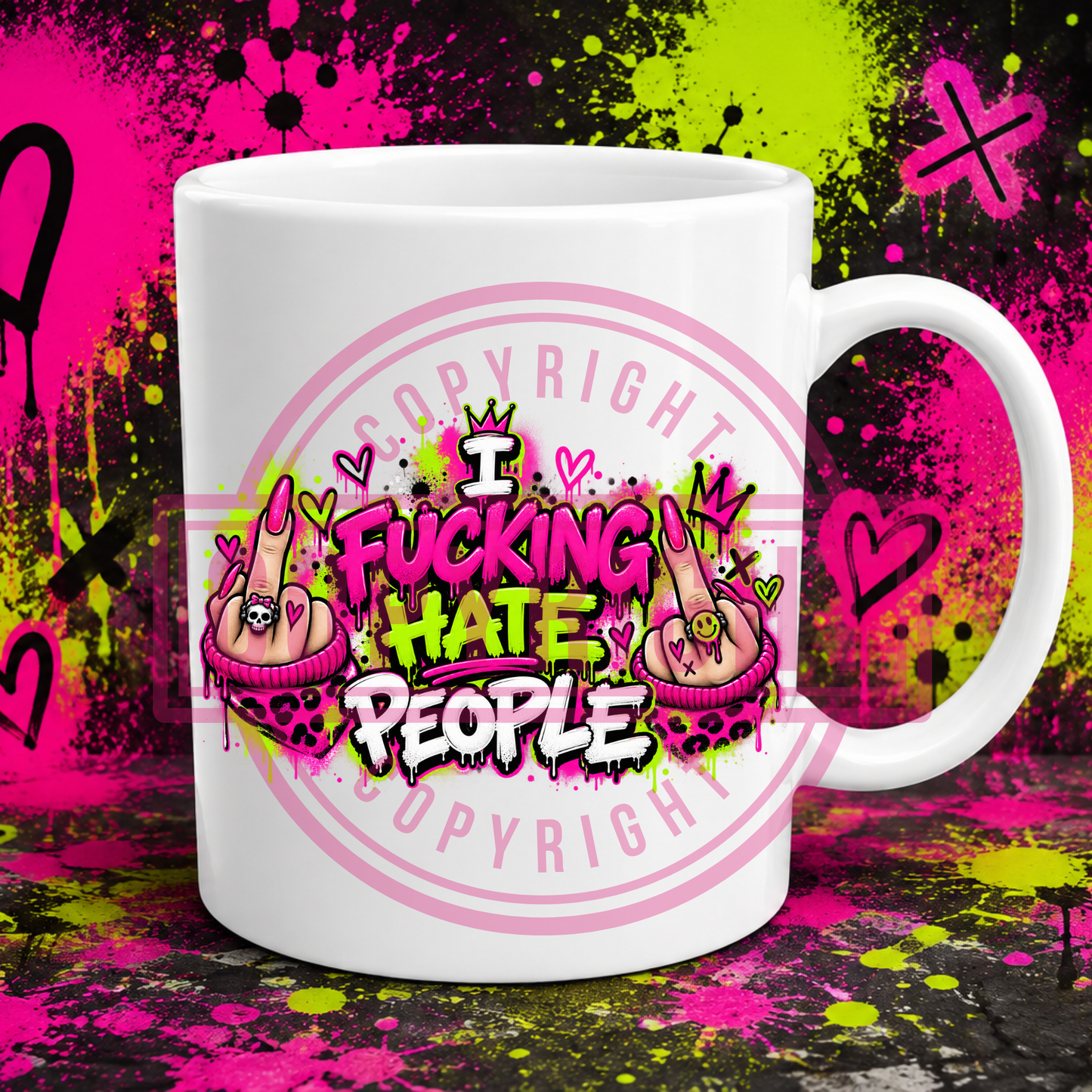 10 Sweary Mug Designs | Digital Download | Canva Link |PNG
