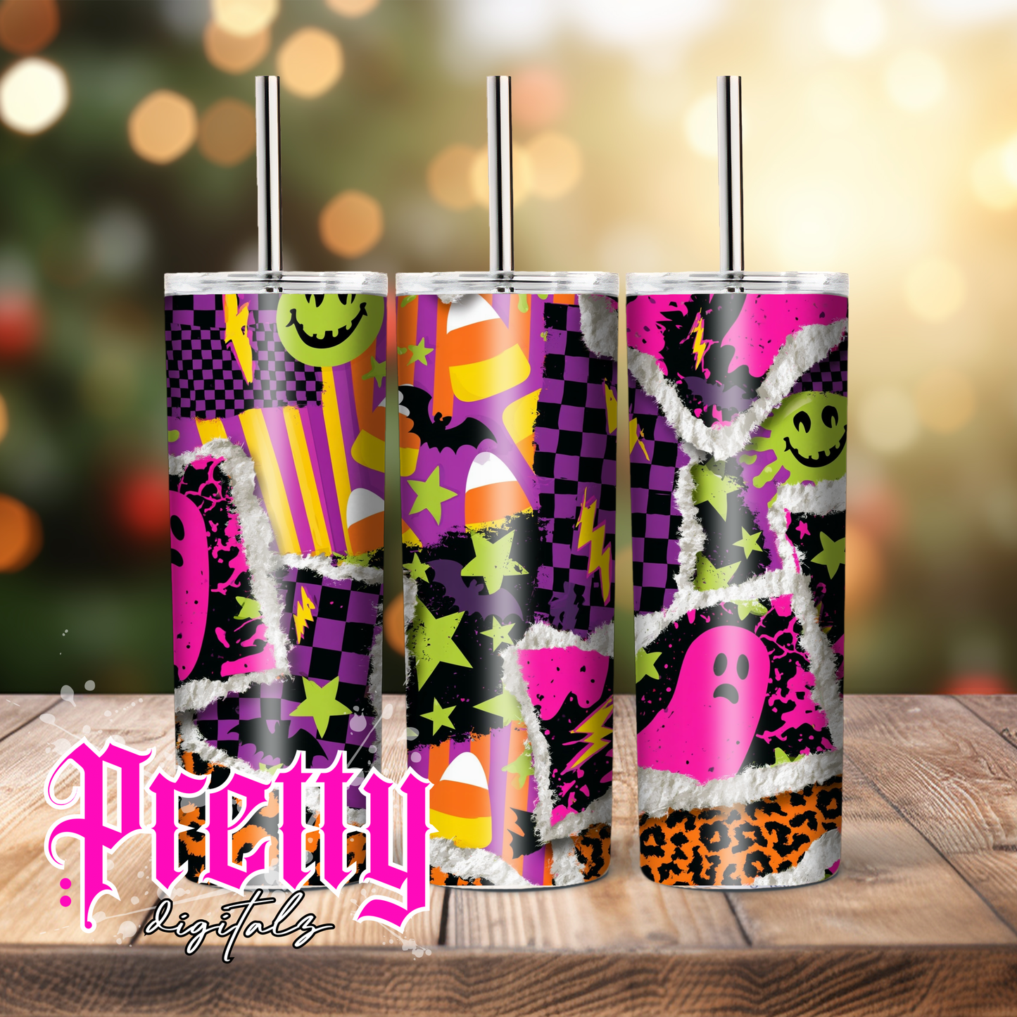 12 Retro Halloween Seamless Patterns PNG Bundle | Digital Download | Tumbler Wraps | Chopping Board Designs | Sublimation Backgrounds | Halloween Scrapbook Papers