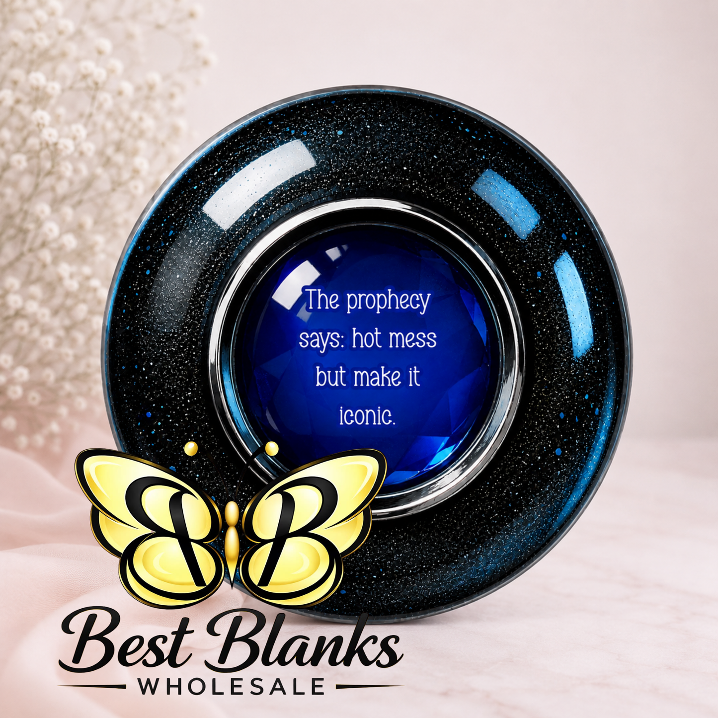 Crystal Ball Quote Bundle  6 PNG | Funny Witchy Sublimation Designs | Tarot & Astrology Quote Bundle | Crystal Ball Digital Download |