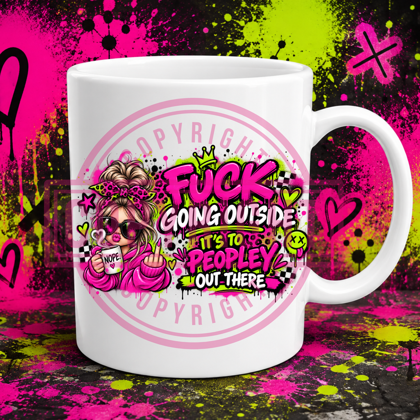 10 Sweary Mug Designs | Digital Download | Canva Link |PNG