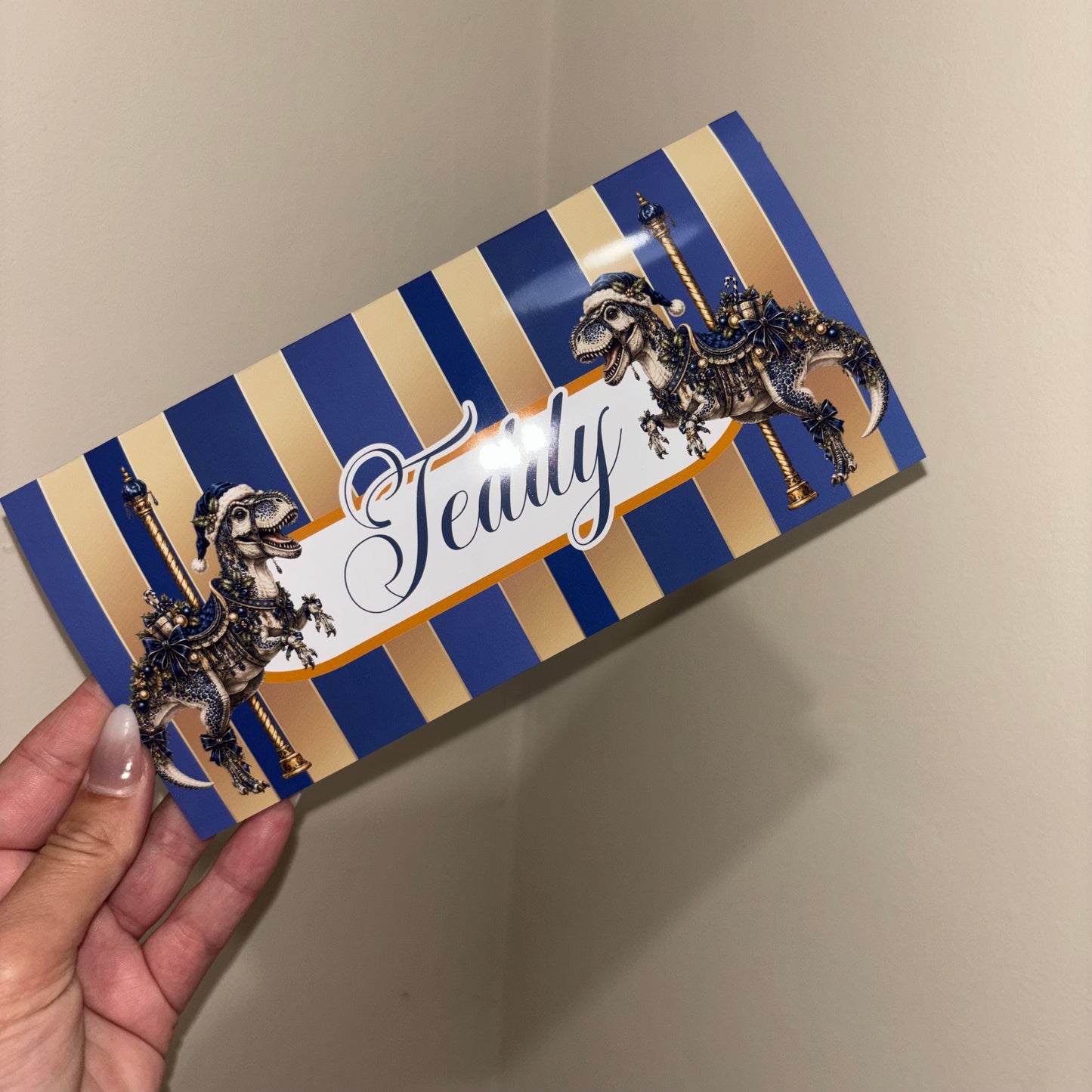 Personalised Christmas Money Holder | Luxury Cash Gift Envelope | Custom Name & Personalised Inside Message | Christmas Money Wallet for Kids | Reusable Gift Holder