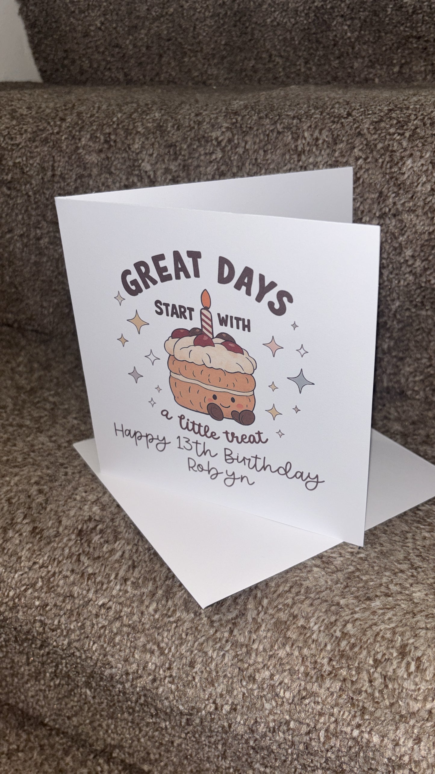 Jellycat Inspired Birthday Card PNG Bundle | Set of 6 Cute Personalised Birthday Card Designs | Printable Greeting Card PNG Files | Instant Download