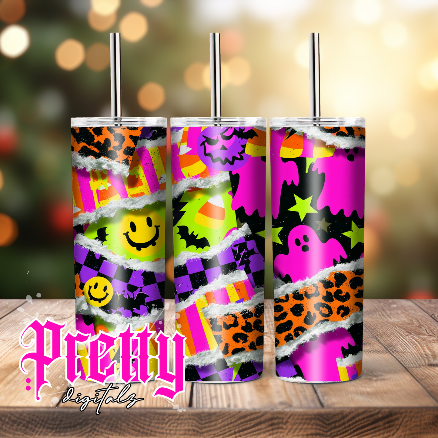 12 Retro Halloween Seamless Patterns PNG Bundle | Digital Download | Tumbler Wraps | Chopping Board Designs | Sublimation Backgrounds | Halloween Scrapbook Papers