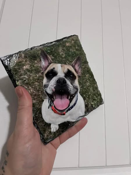 Personalised Sublimation Photo Slates | Custom Memorial, Family & Wedding Gifts