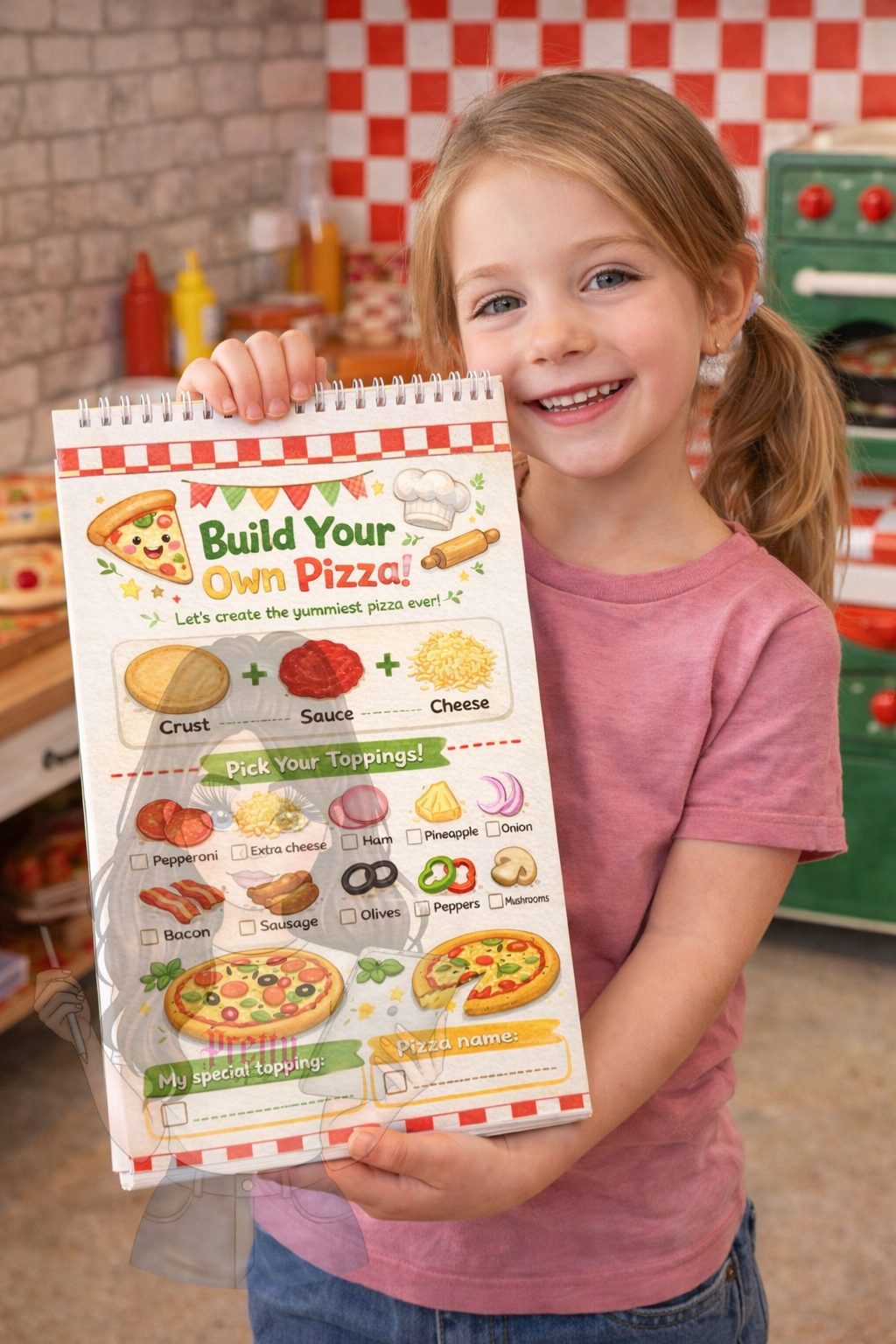 Kids Pretend Play Notepad Bundle | Post Office, Police & Pizza Shop Printable | Children’s Activity Pads | Role Play Worksheets | Digital Download