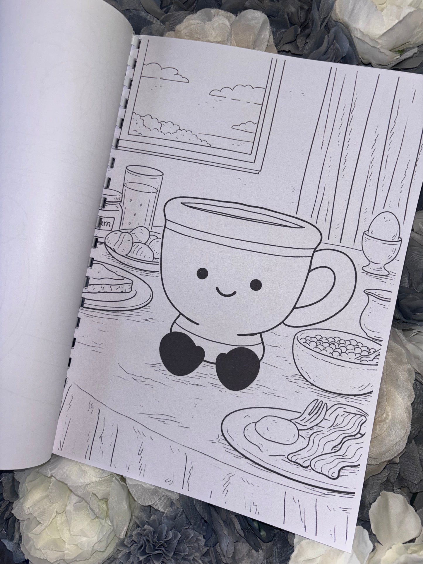 Jelly C colouring book cosy edition