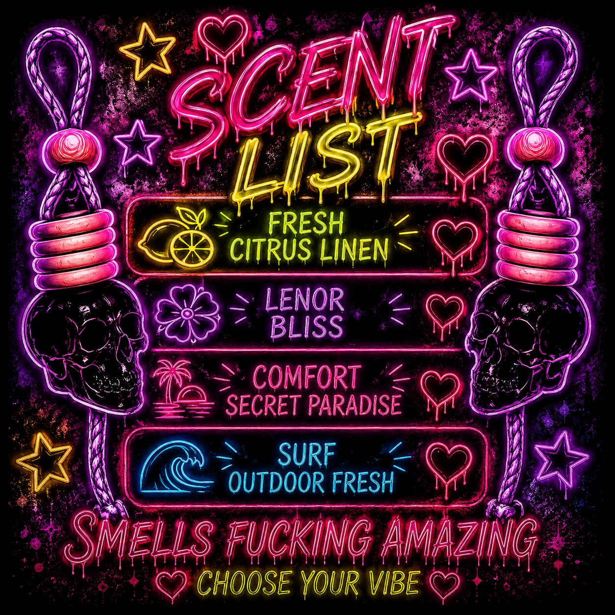 💀 Skull Glass Bottle Air Freshener – Long Lasting Hanging Car Freshener | Home Fragrance | Gothic Car Accessory | Perfume Inspired Scents