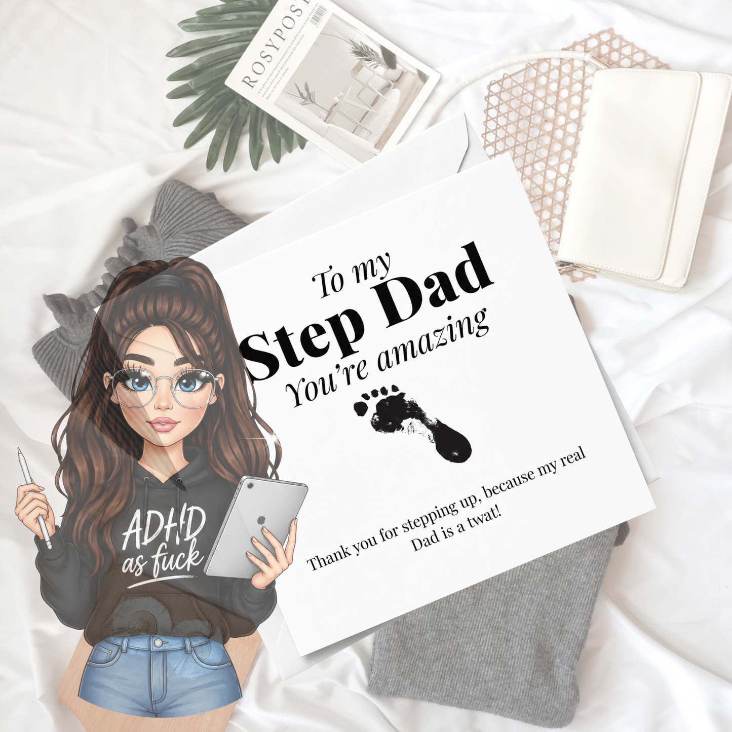 Father’s Day Card PNG Bundle | 5 Funny & Cute Dad Card Designs | Printable Greeting Cards | Instant Download | Fathers Day PNG Files | Commercial Use