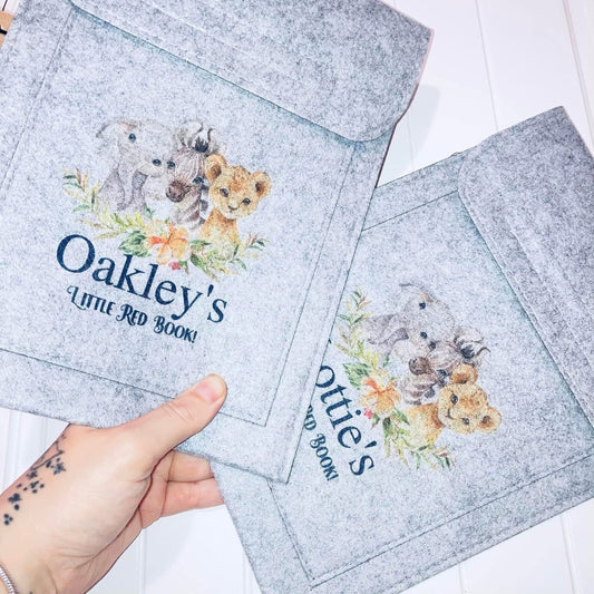 Custom design little red book folder