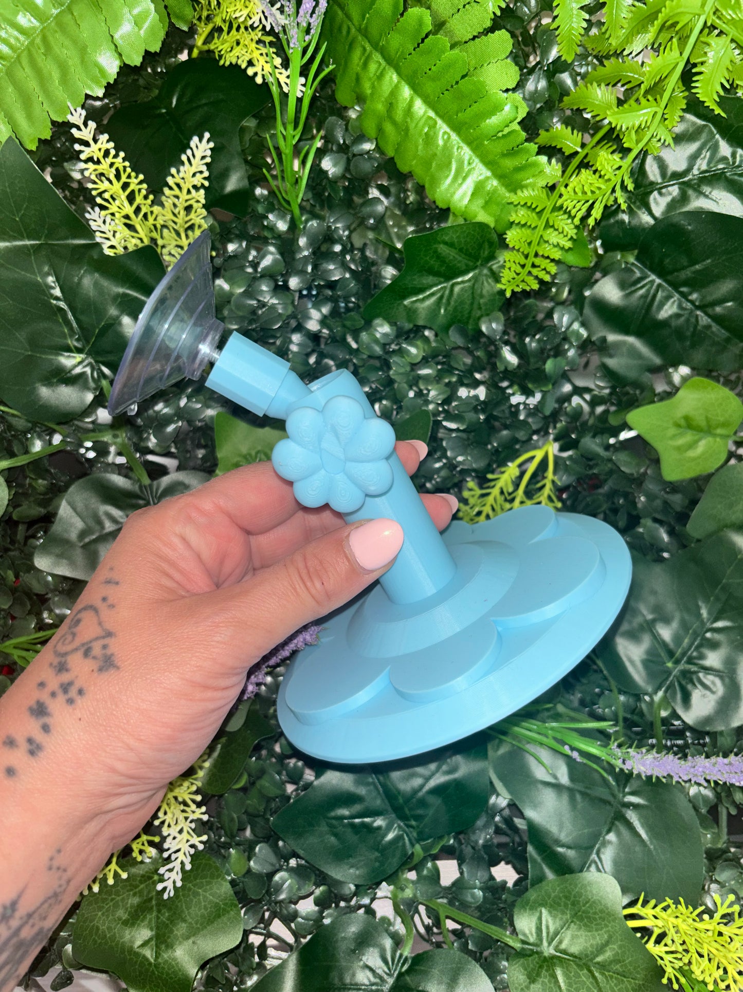Adjustable Craft Blank Tool Holder with Moveable Head & Suction Base | Hands-Free Vinyl, UV DTF & Sublimation Support Tool