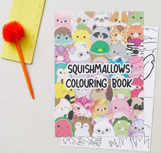 Squishmallow colouring book pdf