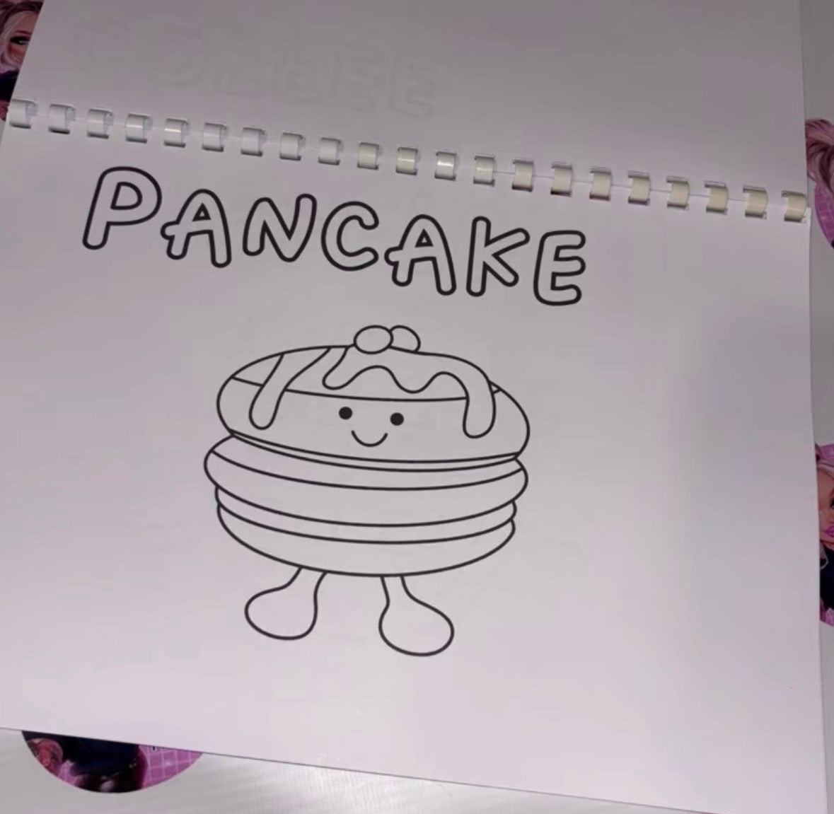Personalised JellyC Colouring Book | 21 Page Cute Character Colouring Book | 120gsm Thick Paper | Spiral Bound Kids & Adults Relaxing Colouring Gift