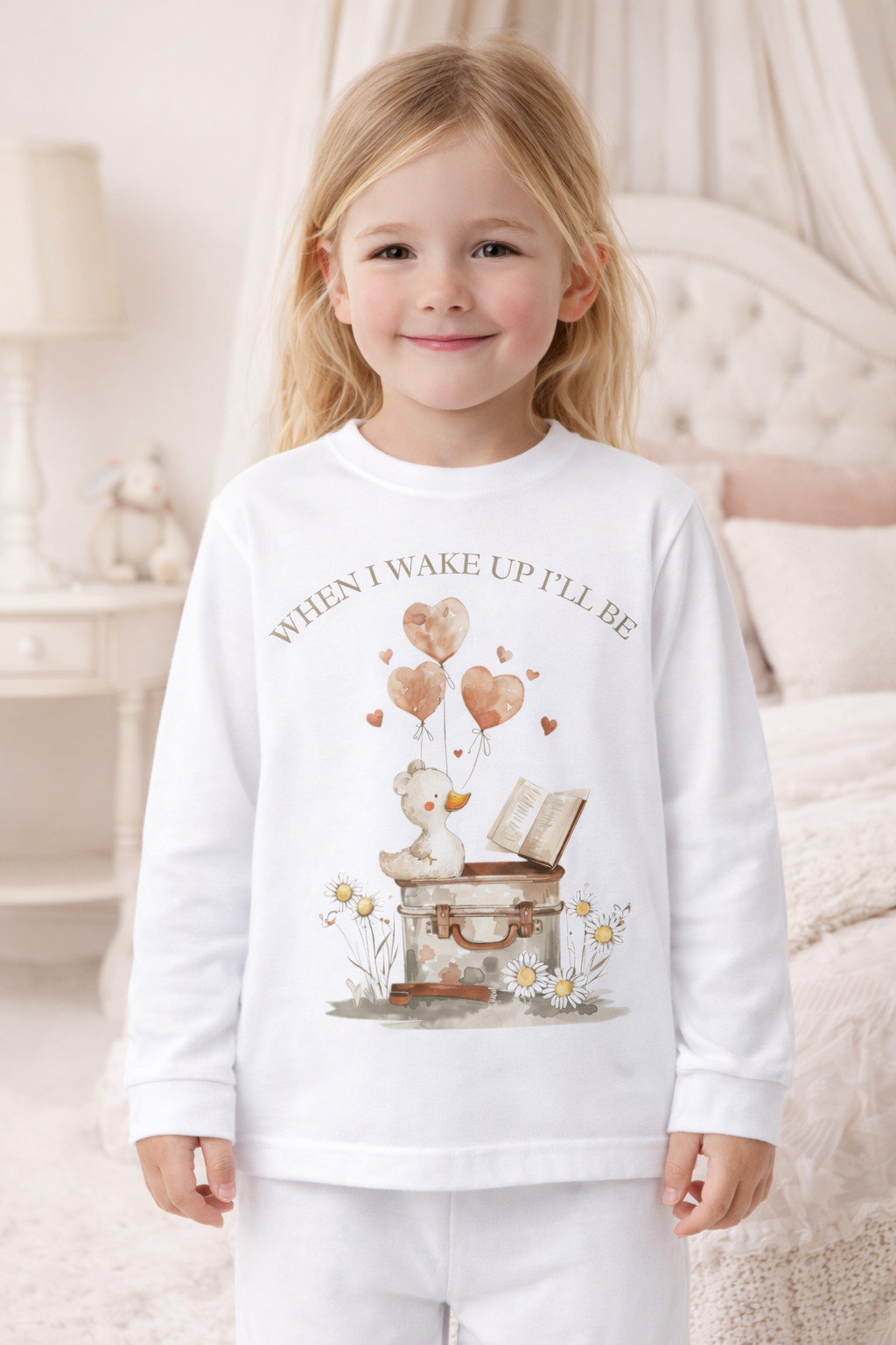 When I Wake Up Personalised Kids PNG Bundle – 10 Mystery Digital Downloads | Custom Name Space | Boys & Girls Dream Designs