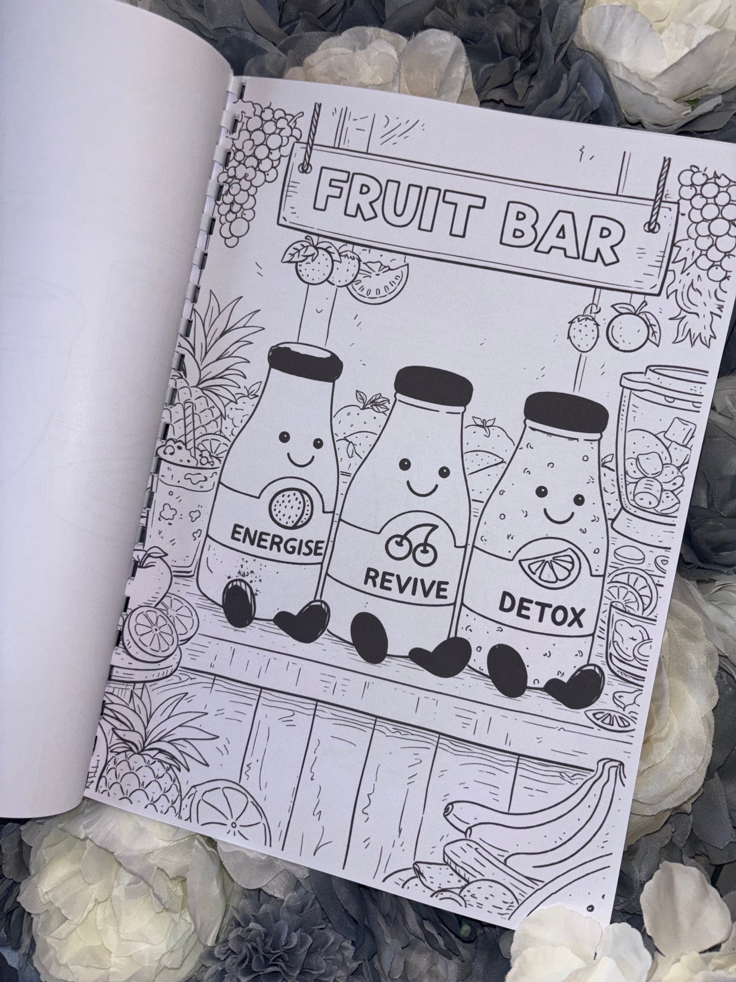 Jelly C colouring book cosy edition