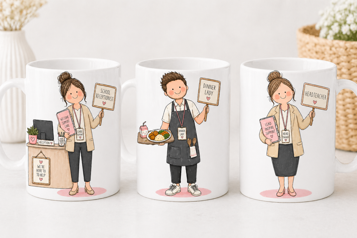 Editable Teacher Thank You Gift | Personalised School Staff Print | Canva Template | End of Term Card | TA SEN Childminder Reception Gift 18 illustrations