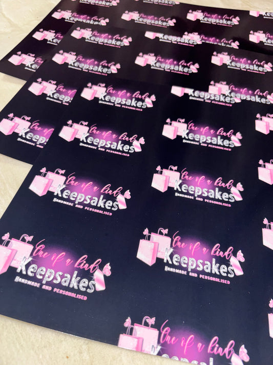 A3 Glossy Personalised Backdrops set of three