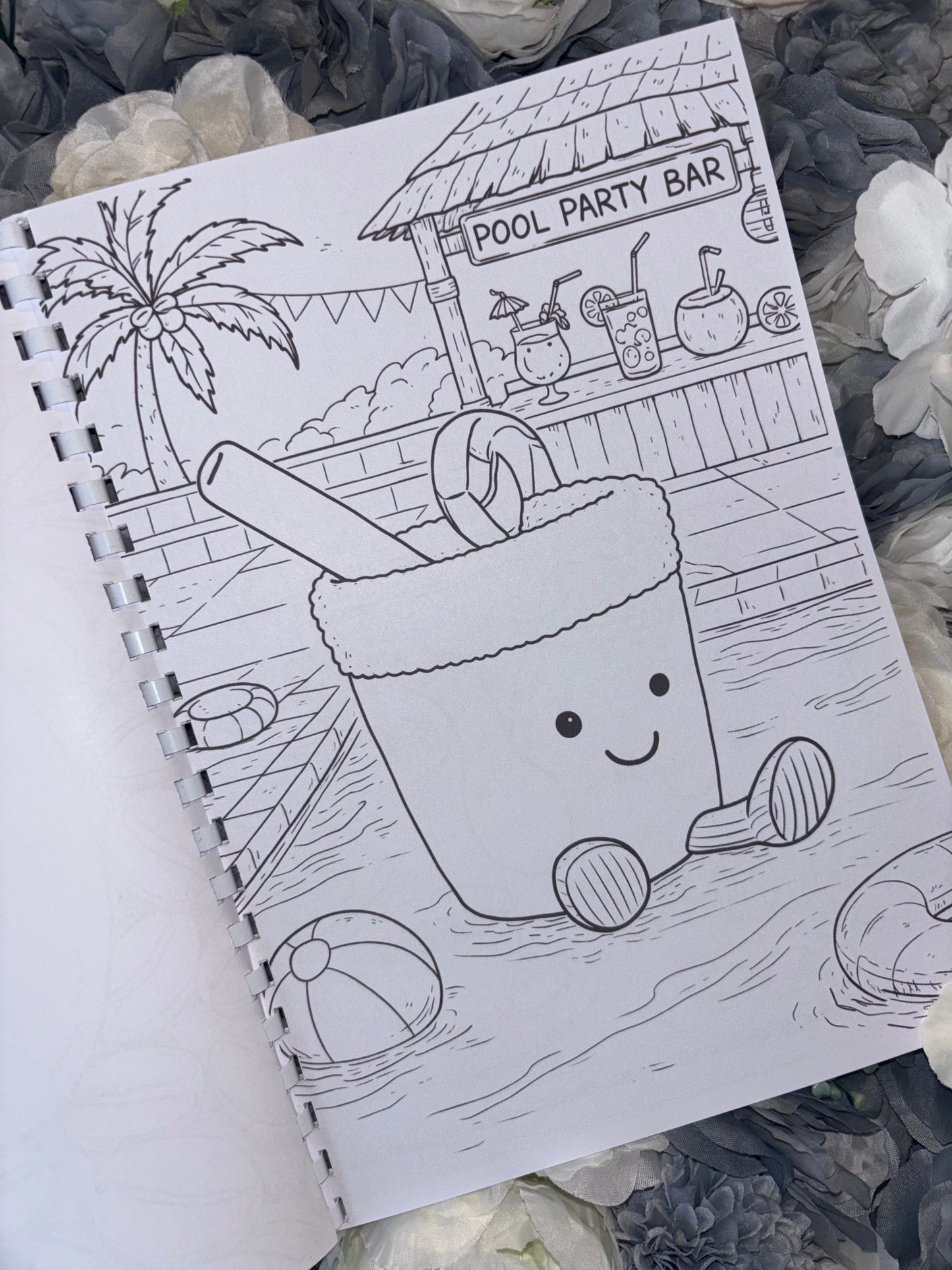 Jelly C colouring book cosy edition