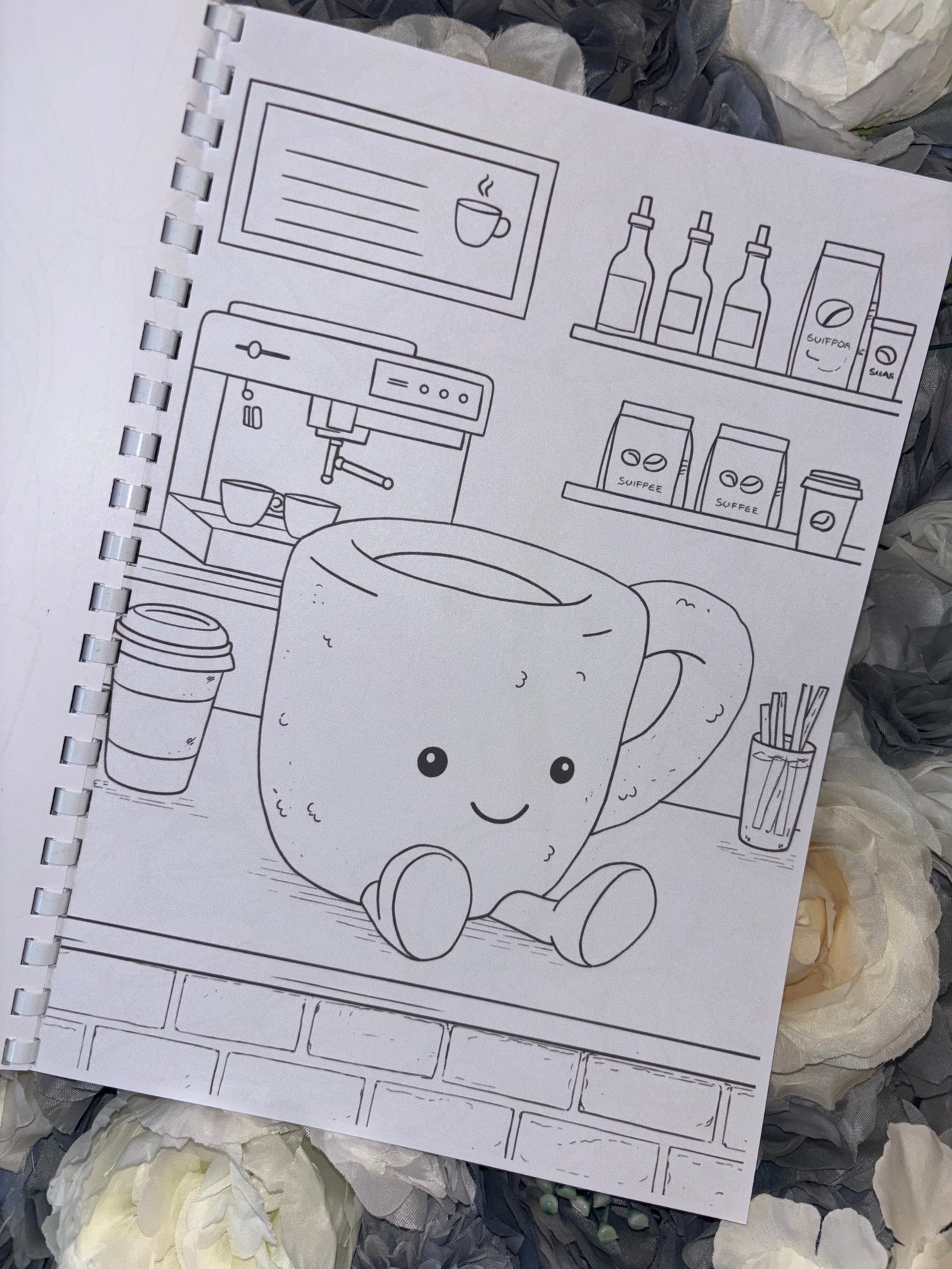 Jelly C colouring book cosy edition