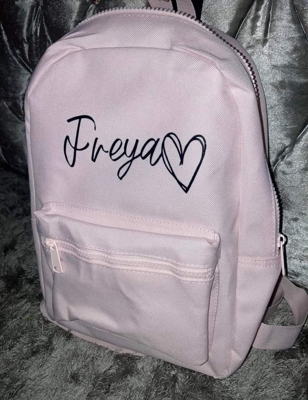 Personalised Kids Backpack | Custom Name School Bags | Cute Toddler & Nursery Bags UK
