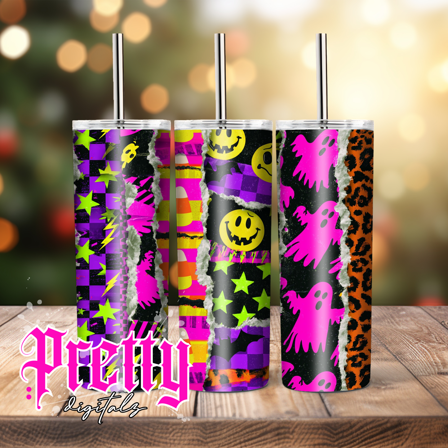 12 Retro Halloween Seamless Patterns PNG Bundle | Digital Download | Tumbler Wraps | Chopping Board Designs | Sublimation Backgrounds | Halloween Scrapbook Papers