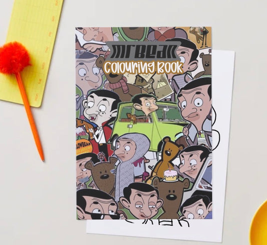 Mr Bean colouring book pdf