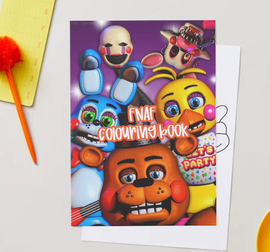 Fnaf colouring book