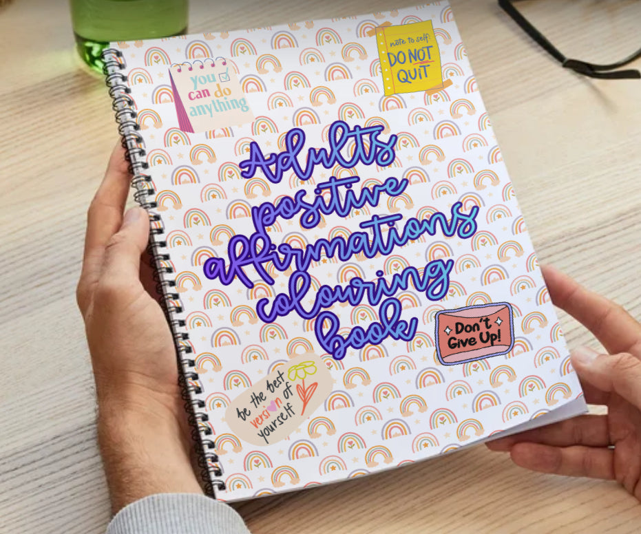 Adults positive affirmation cal colouring book pdf