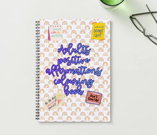 Adults positive affirmation cal colouring book pdf